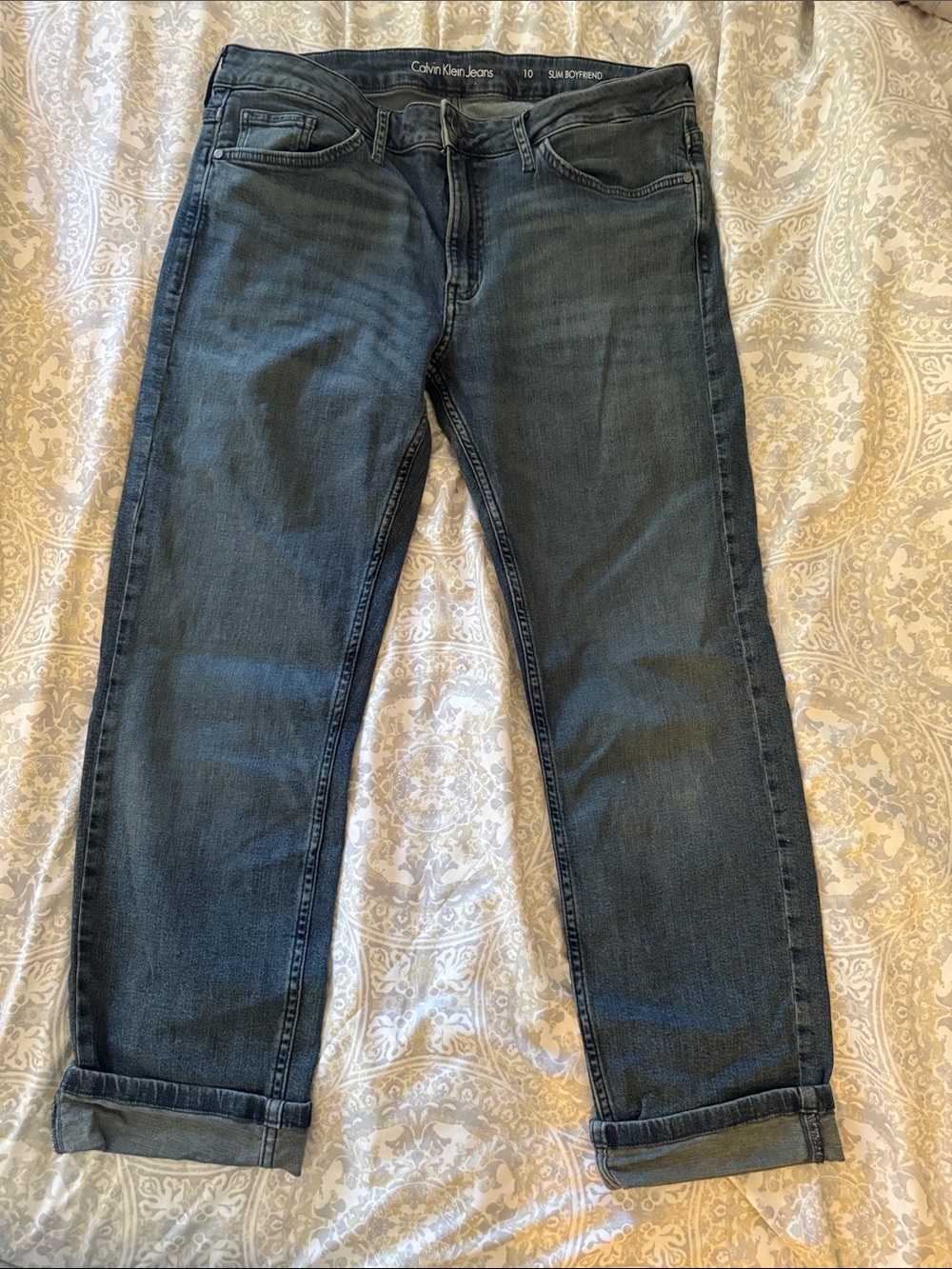 Calvin Klein Jeans Men's Indigo Slim Straight Jeans